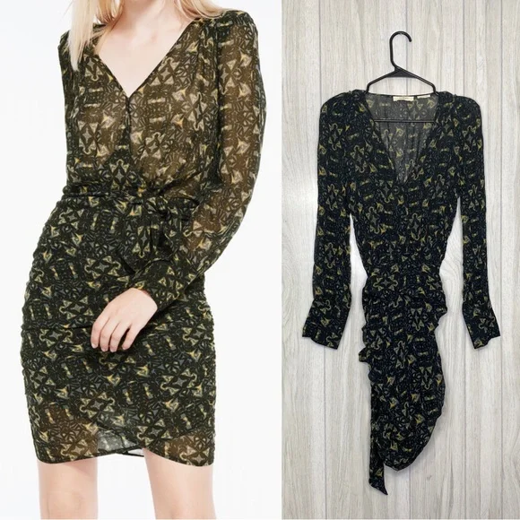 Ba&sh Ronnie Kaki Lady Dress size 0 (Us 4)
